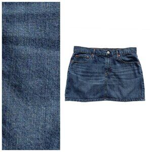GAP Women's Blue Denim Jean Skirt Size 12